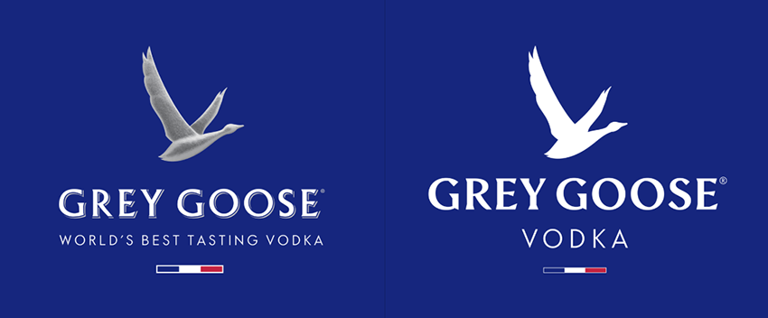 为了改变人们对grey goose的看法,设计师需要摆脱传统的奢侈品代码