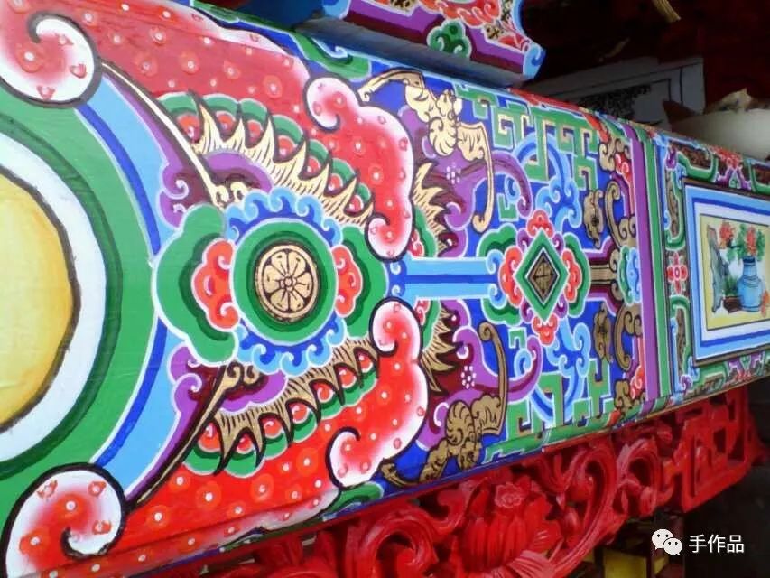 岭南工艺院每日推介巧笔精工潮汕彩绘