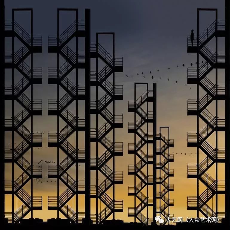 大众艺术网建筑构成的时代之语荷兰现代摄影师paulbrouns构成美学经典