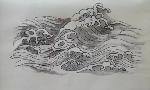 水的五种画法,一学就会!_昙花