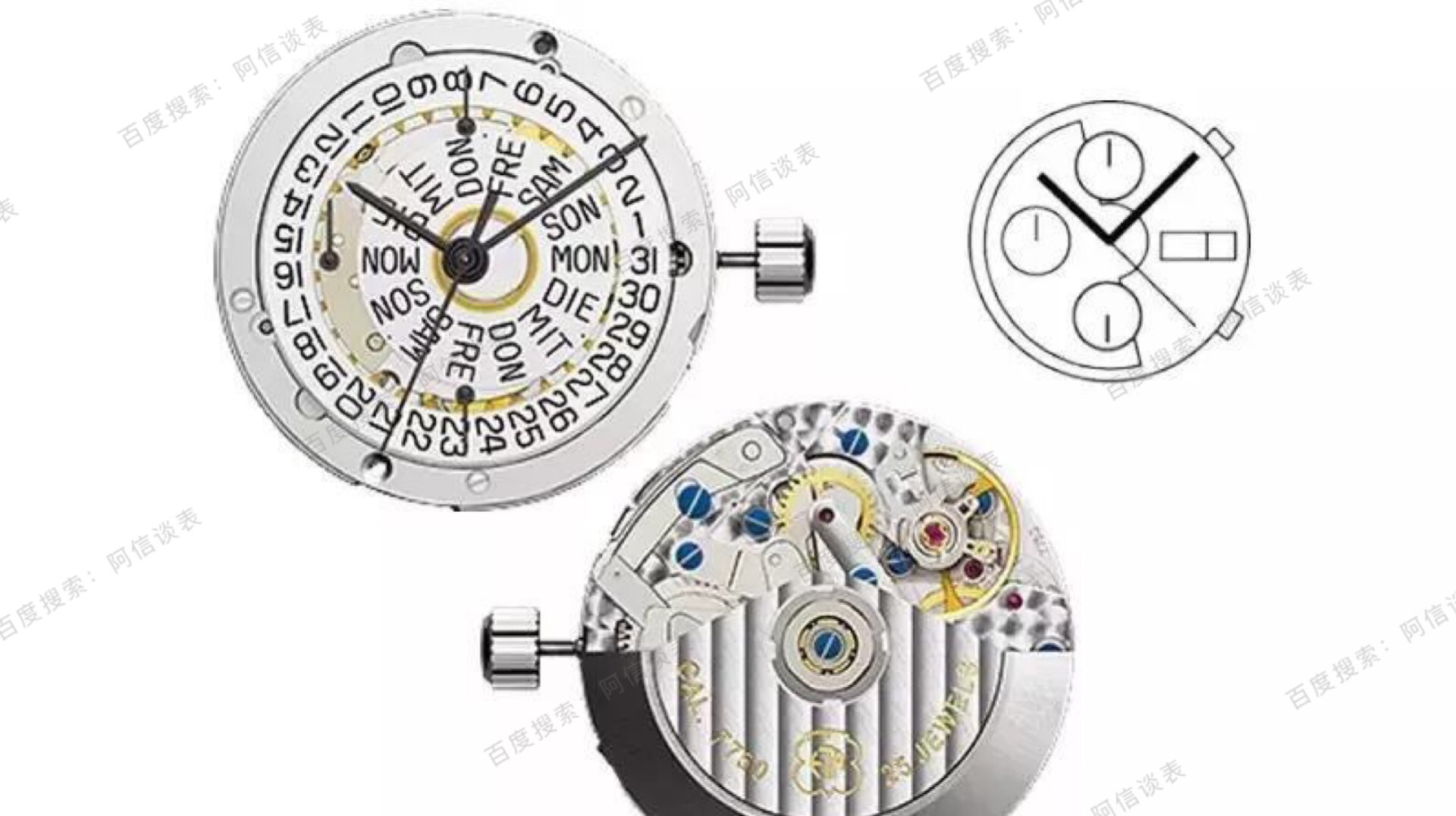 阿信谈表什么是瑞士机芯常见的瑞士eta五大机芯详解
