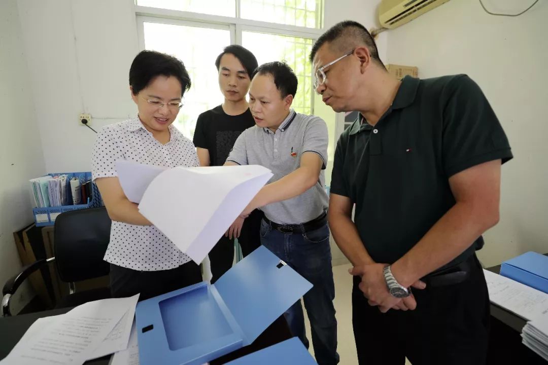 林叶萍深入平和县调研
