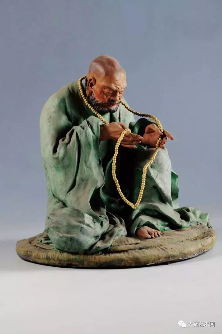 中国民间彩塑艺术欣赏—— 以人物,动物为主,值得一看!_雕塑