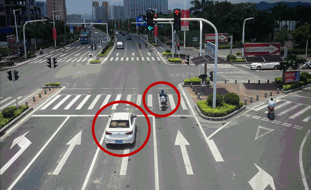 又一批司机在梧州闯红灯被曝光藤县人希望没有你