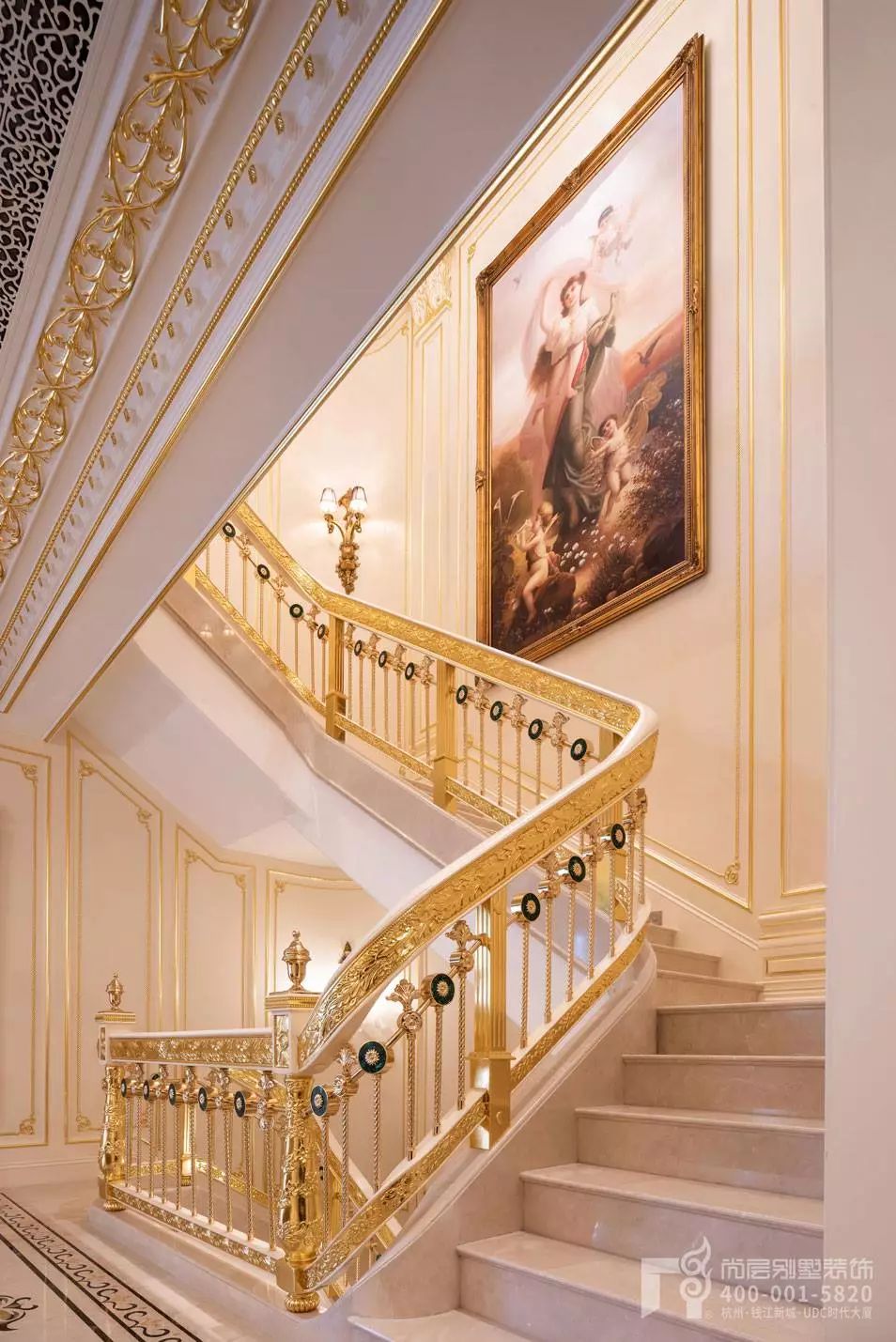 法式宫廷风格法式大别墅带上游泳池这样装修就对了