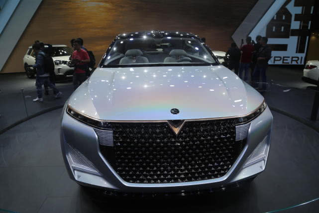 东风启辰the v 概念车,作为上海前瞻设计中心主导设计的第二款概念车