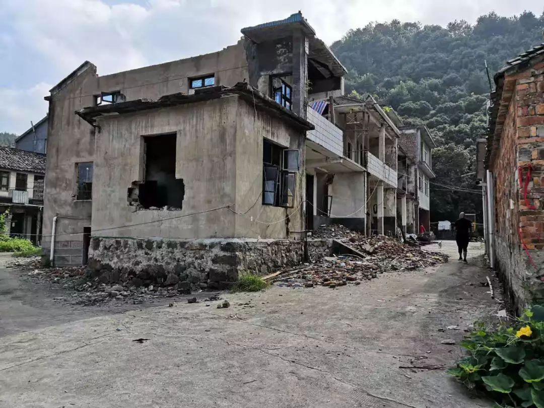 白水洋镇强势推进台州市第二轮蹲点点位及非法一户多宅拆违行动