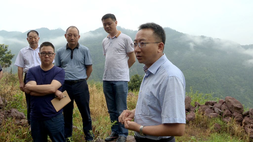 8月7日,兴山县委副书记,县长曹宏伟一行前往高桥乡双堰村,调研指导