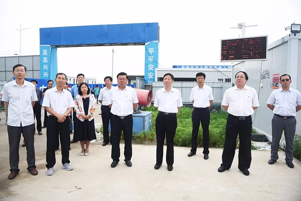 沧州市人大代表,政协委员视察评议重点项目考察团点赞沧州渤海新区高