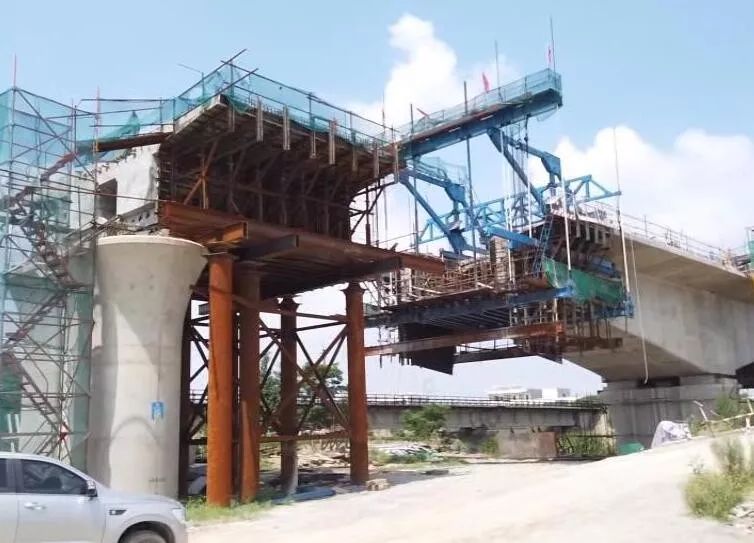 盐通铁路四标段首个悬臂浇筑连续梁顺利合龙_施工