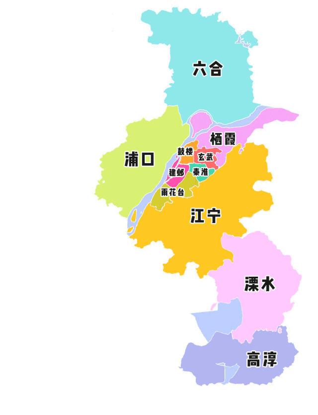 南京地图 清晰图片