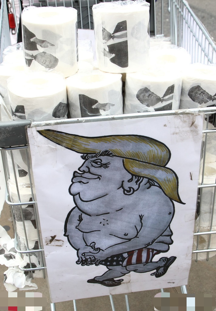 与众不同的特朗普牌卫生纸