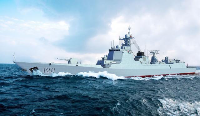 中国批量建造052e驱逐舰提高远洋战力韩媒体已超越韩国海军