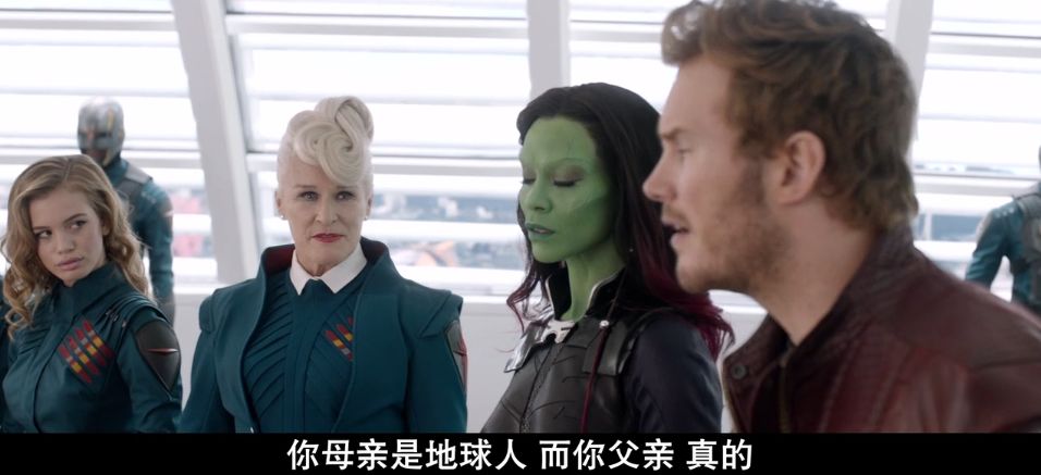 索维林大祭司阿耶莎在与星爵聊天时,似乎也能明白地球是哪颗星球.