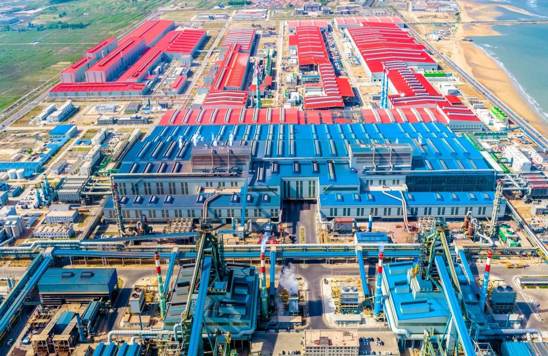 日照钢铁精品基地你又惊艳了我