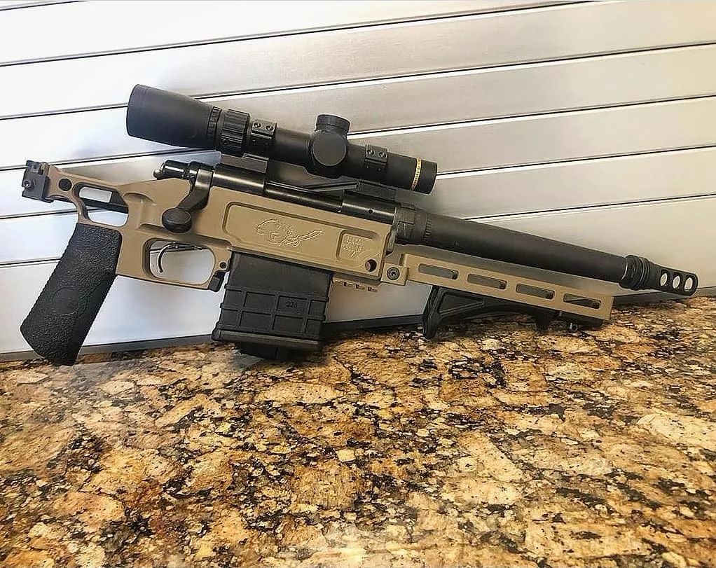 雷明顿700改blackcollararms公司狙击手枪套件图集