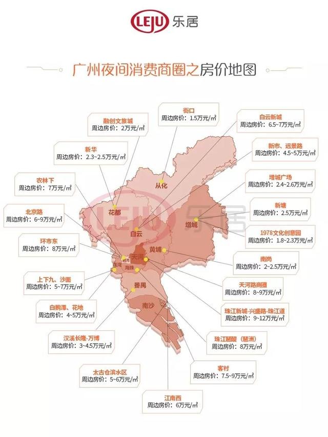 广州商圈分布高清图图片
