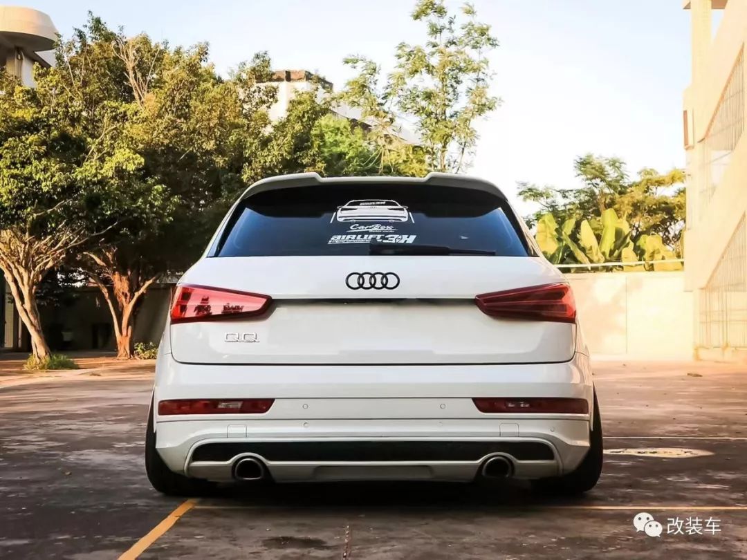 不务正业的suv改装低趴姿态,这辆奥迪q3的历程充满辛酸!