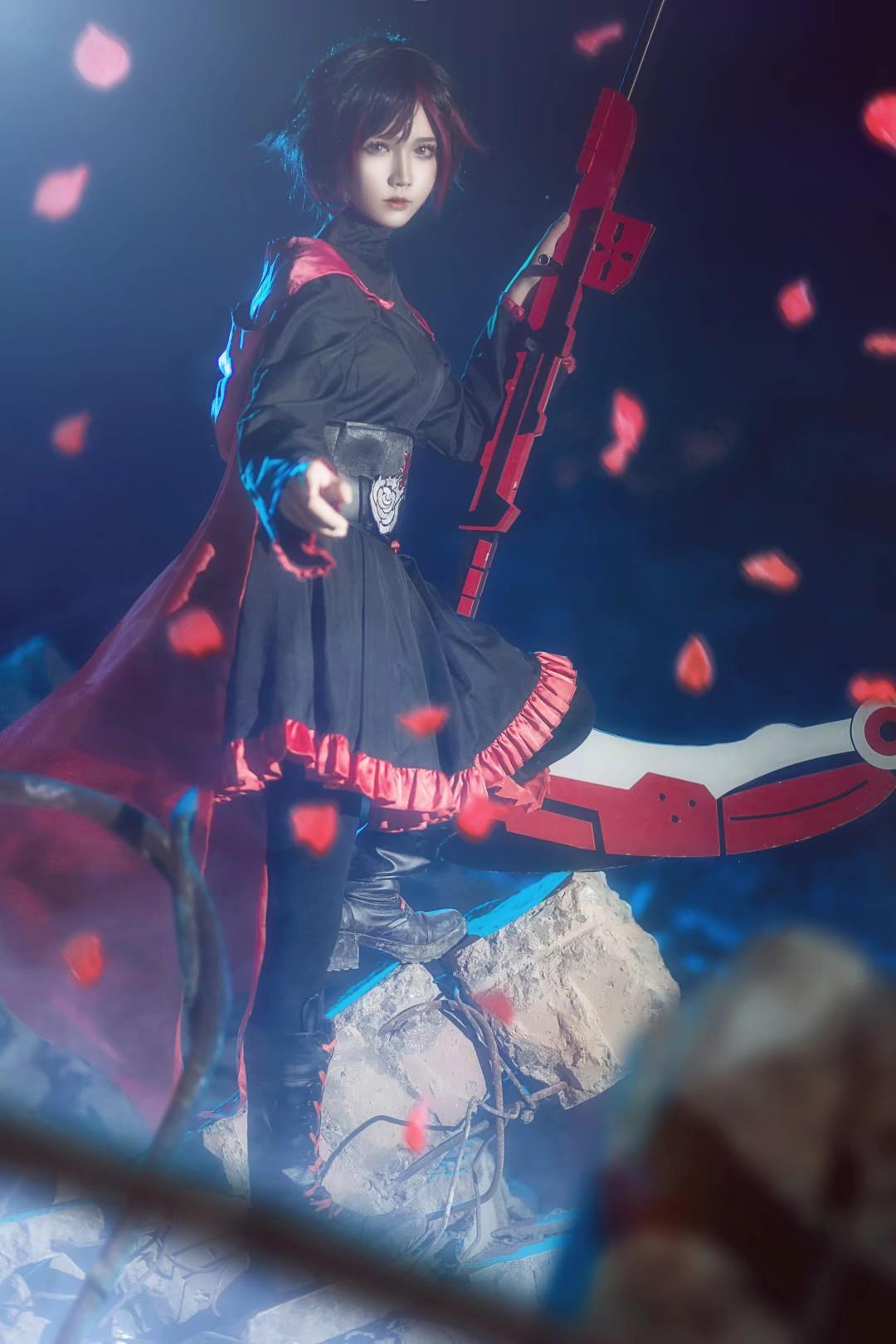 cos正片-rwby ruby红似玫瑰耀眼如明月