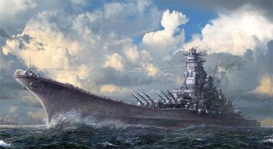 大和级敷岛号战列舰图片