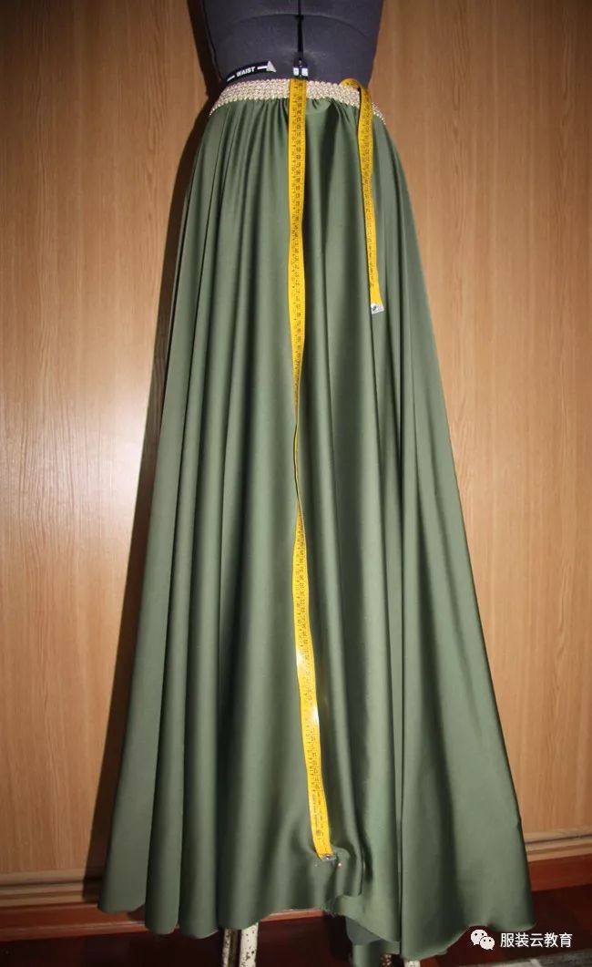 超详细大摆圆裙的制作工艺