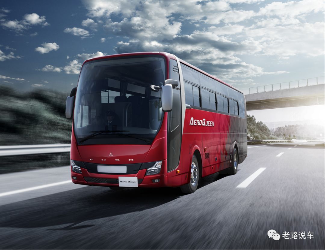 换装家族脸三菱扶桑发布2019款aero系列大客车