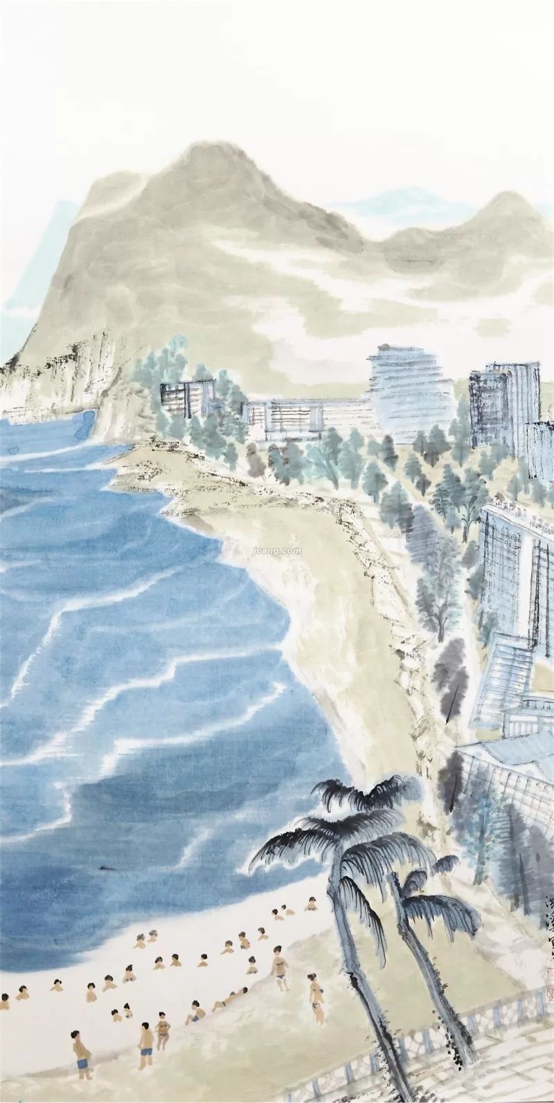 海外之二 33x66cm喜欢杨飞作品的朋友,可以随时咨询您的专属经纪人