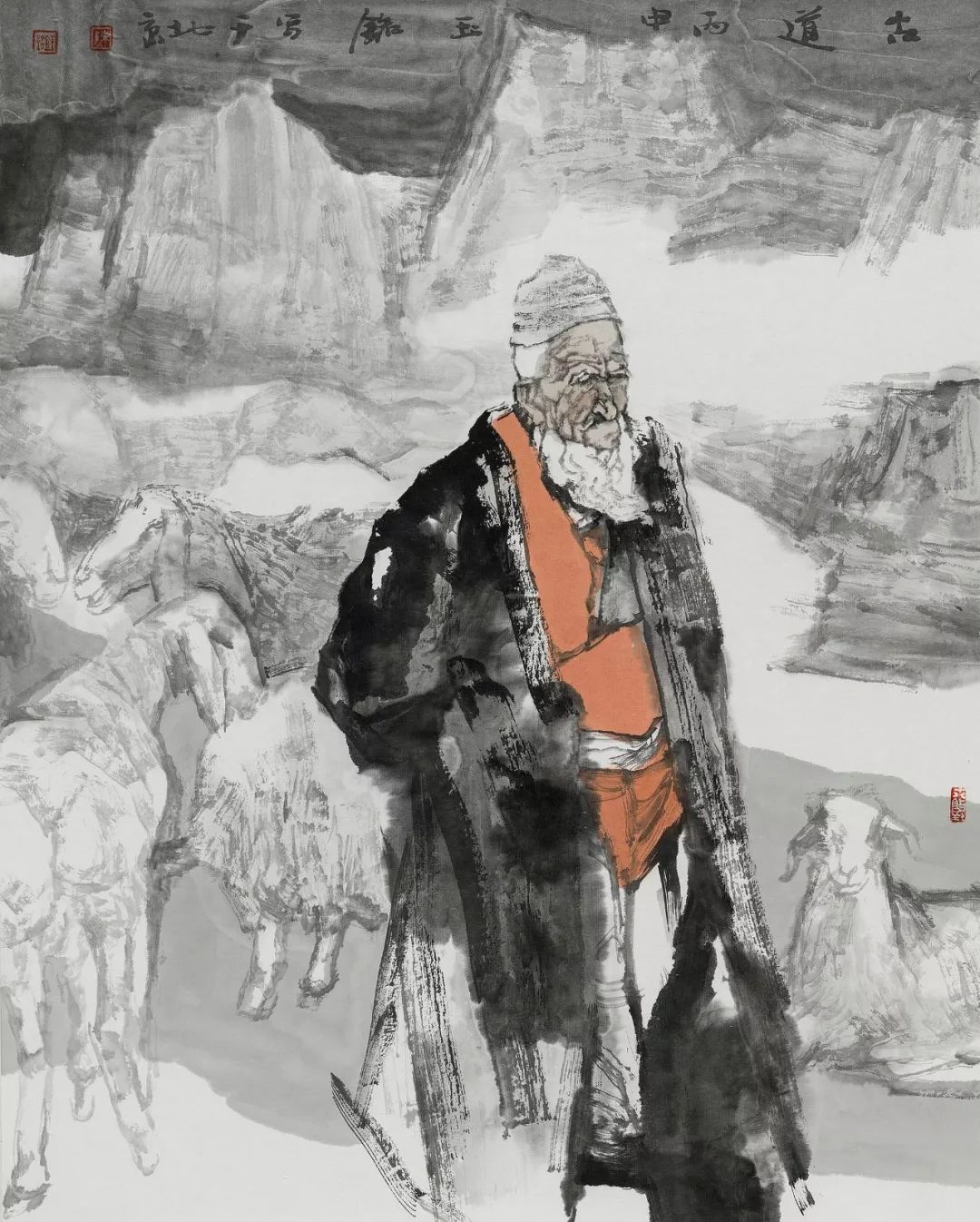 陈钰铭红心永向党真情颂祖国军旅书画名家作品邀请展