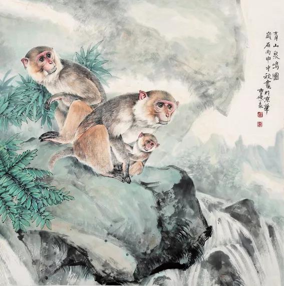 生动活泼雅俗共赏曹俊义笔下的猴画情怀