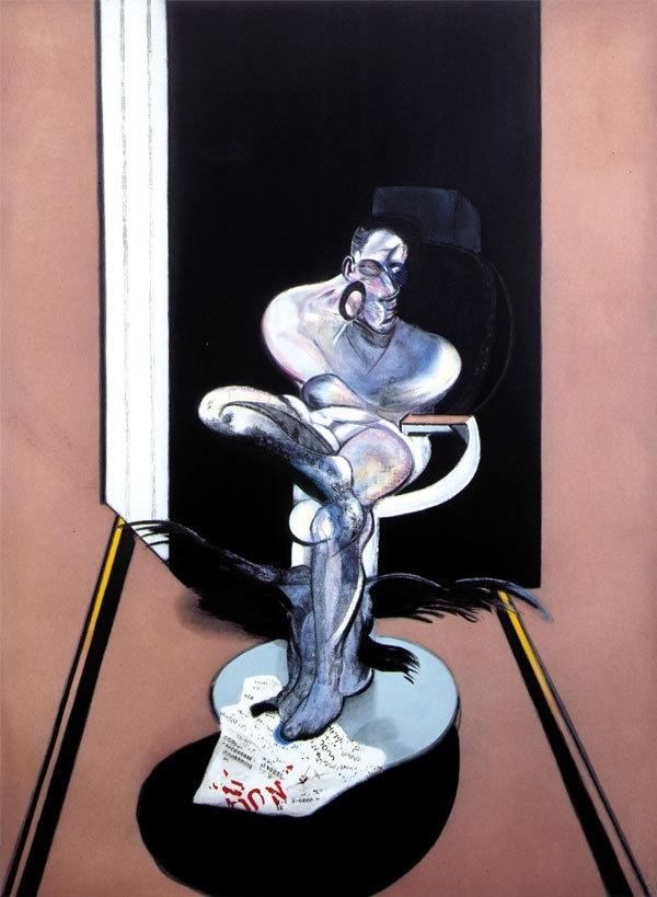 用多变的技法以有力笔触表现人物形象的画家francisbacon