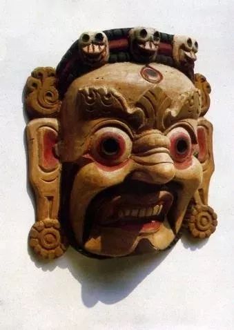 【陇南非遗】白马藏族木雕,藏着许多神秘符号_面具