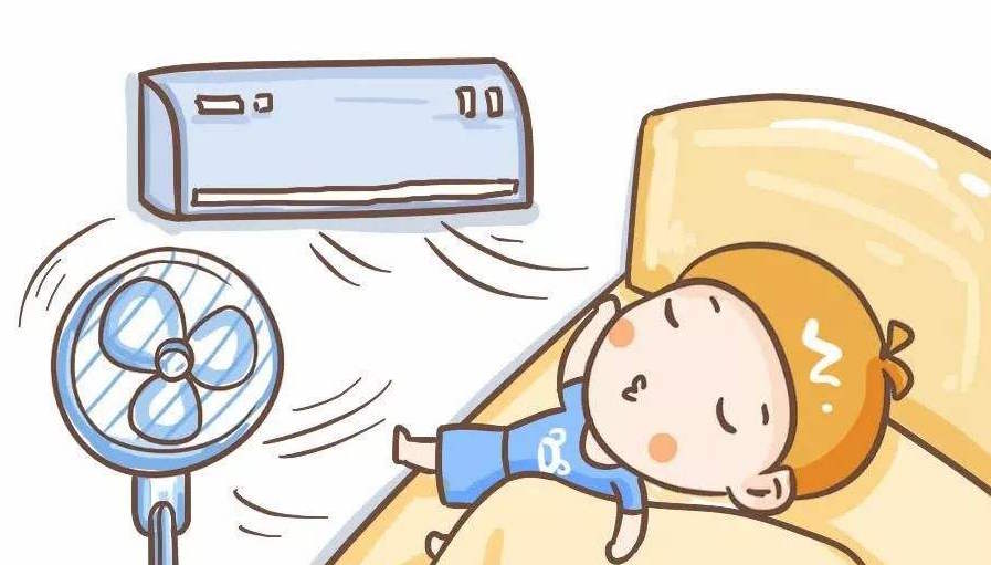宝宝夏天吹空调感冒了怎么办孩子感冒发烧后还能吹空调吗