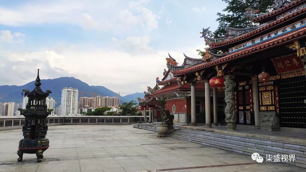 傍東嶽寺,城隍廟,面筆架山,金錢山清心閣,俯瞰安溪鳳城風光