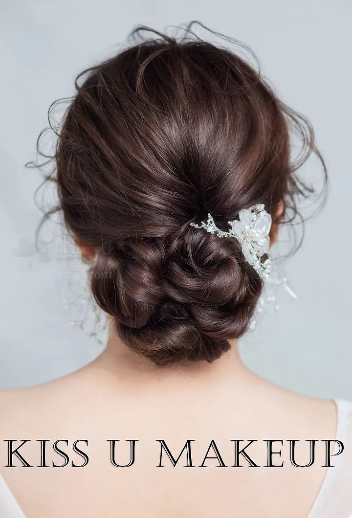 超级实用的新娘发型,还愁没灵感!