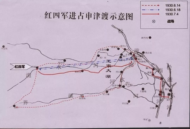 红色记忆红四军东下会师转战松滋