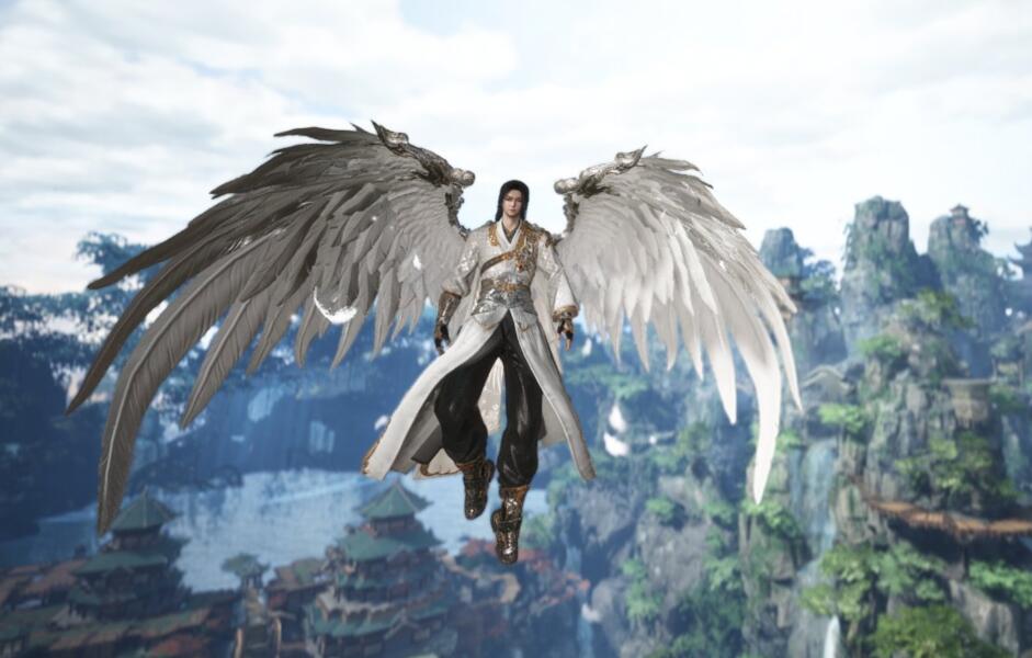 斗破苍穹美杜莎斗气化翼太美云韵仙气十足他却像个憨憨