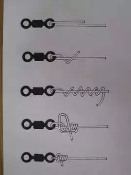 图解十款八字环的绑法