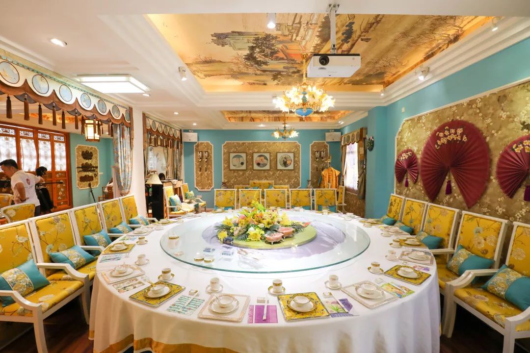 珠海第一届唐家肴第五站宫廷风的东岸人家田园风的田园农庄内有美食