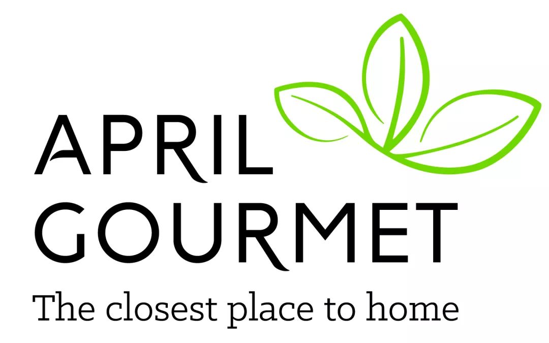 绿叶子超市英文名"april gourmet",寓意为"四月的美食,新鲜,绿色,安全