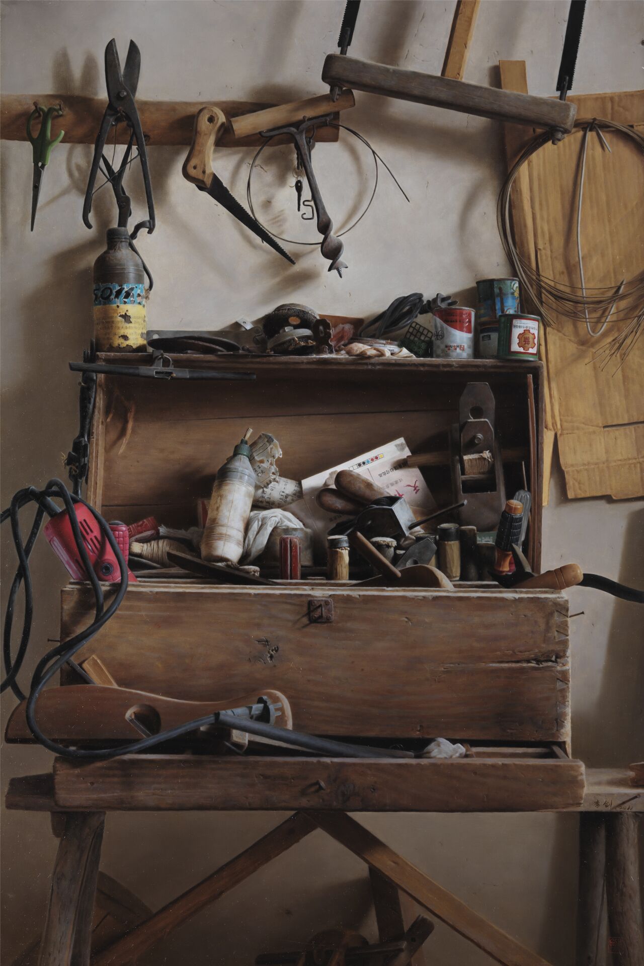 书画名家著名油画家李剑绘画作品赏析