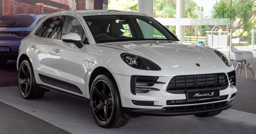 运动的风格 新款保时捷macan s海外实车