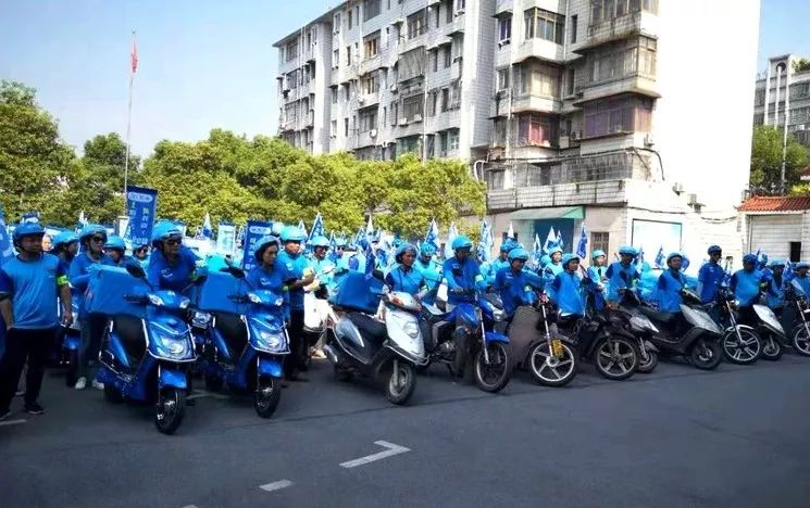 你饿了么另外你安全么丨萍乡外卖配送员变身义警队员