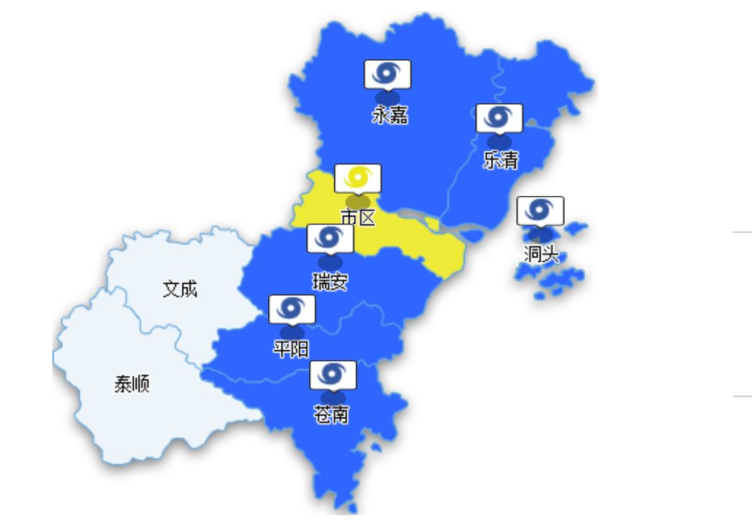 17級超強颱風利奇馬逼近蒼南景區緊急關閉