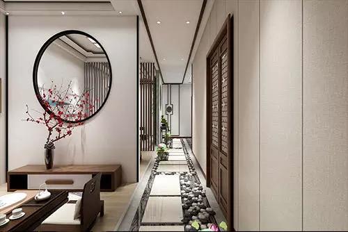 而新中式禅意是一种自然和谐,清净古朴的装修风格,多用于茶室,商馆