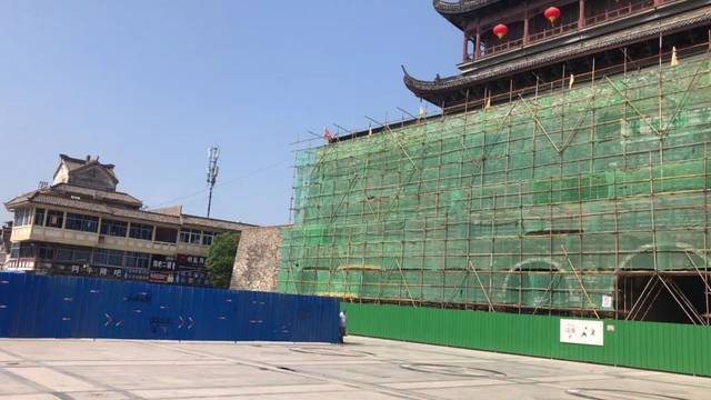 凤阳花铺廊街挖出的青砖墙古建筑到底是什么?鼓楼广场还将有大动作!