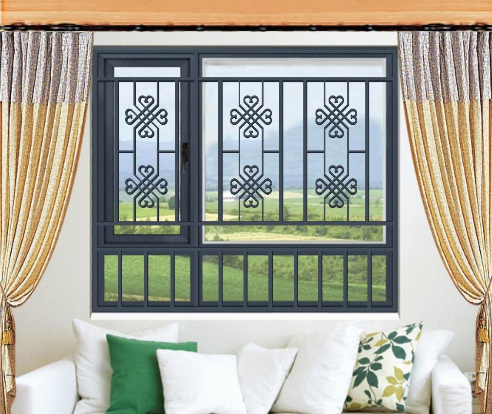 尚品装饰建材生产风格多样的铝窗花贴合新型的市场潮流