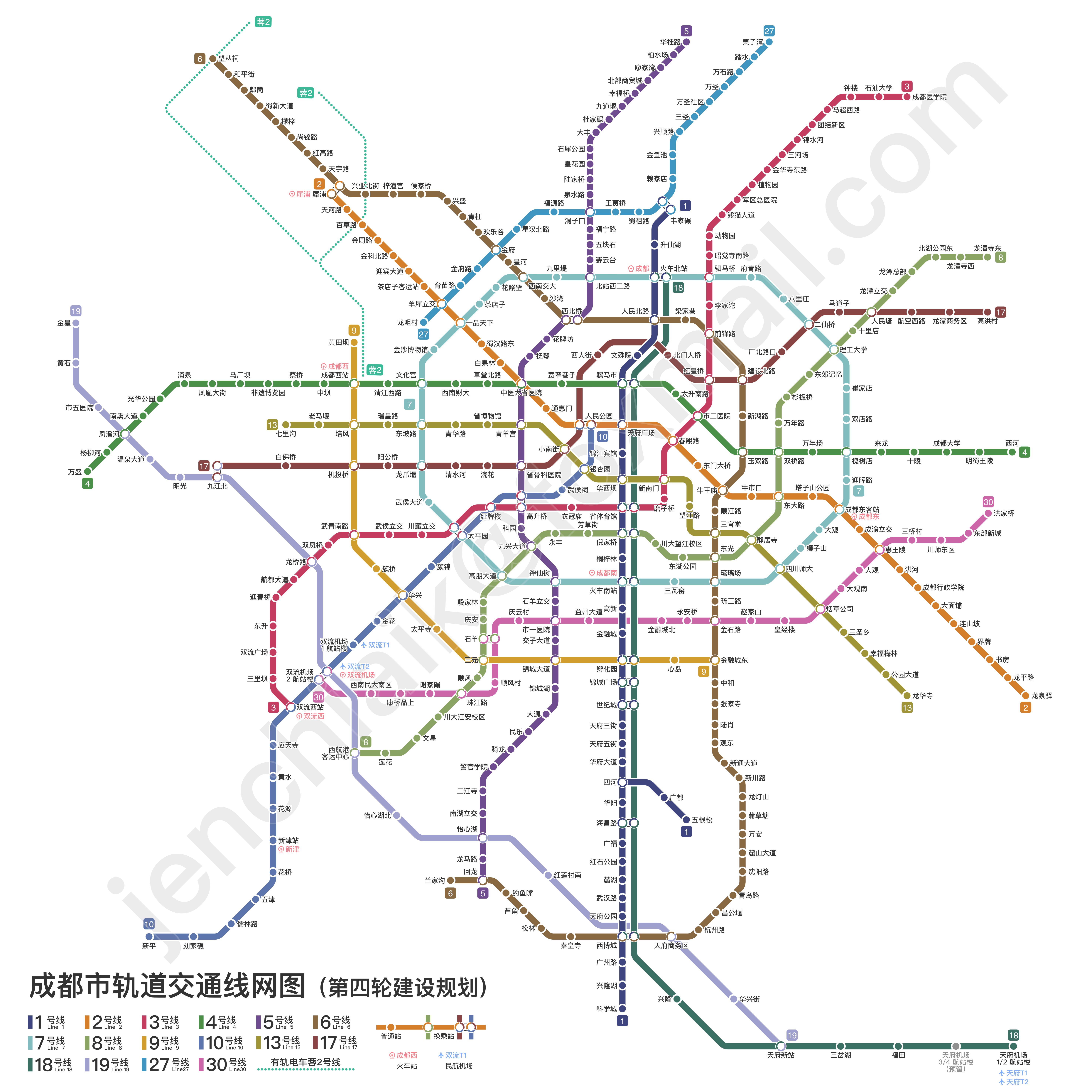 温江地铁规划图片