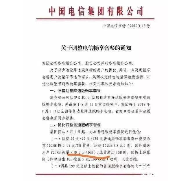 《三大运营商取消达量限速套餐 分享通信70元包月卡领航5G时代》