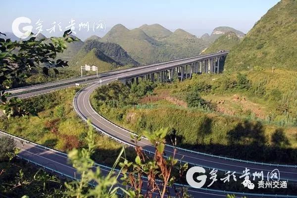 沪昆高速公路晴隆段——一条贵州通往云南的重要出省通道.