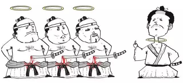日本人的切腹看起来像个笑话